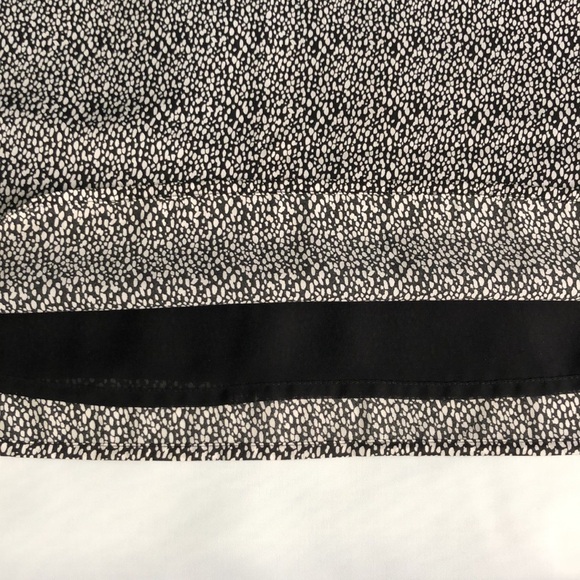 H&M Halter Black With White Dot Print Dress Size 6 - Picture 9 of 11